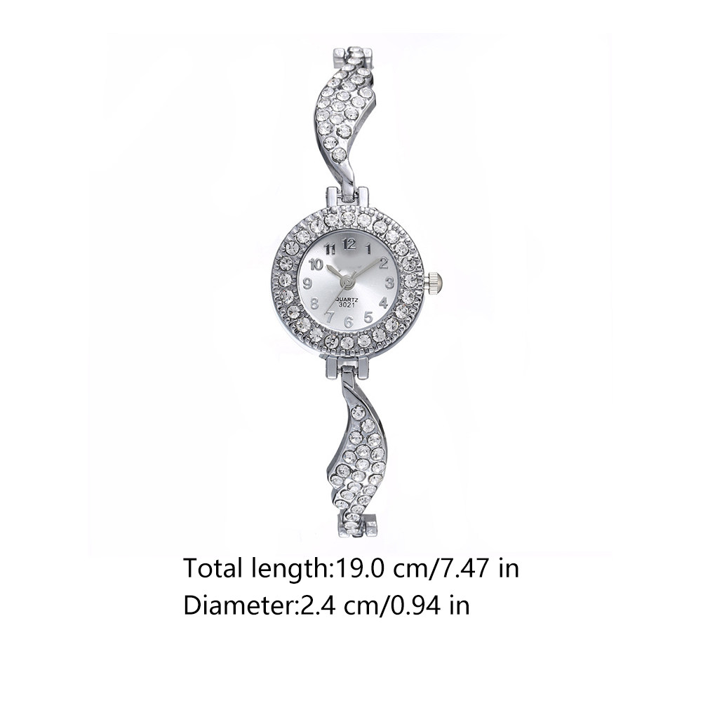 1個入り、女性用ラインストーン装飾の翼型クォーツ腕時計。合金 - Luxury Watch Gift For Her のレビューと価格