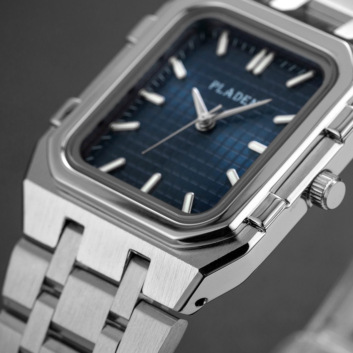 高級ブランドブルーダイヤルマン高品質クォーツ時計男性用スクエ - Luxury Watch Maker のレビューと価格
