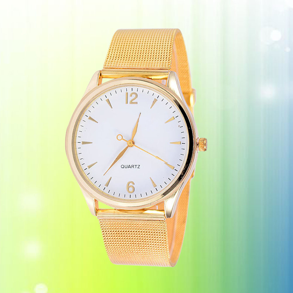 レディース クォーツ時計、ゴールドのメッシュベルト、エレガン - Luxury Watch Gift For Her のレビューと価格