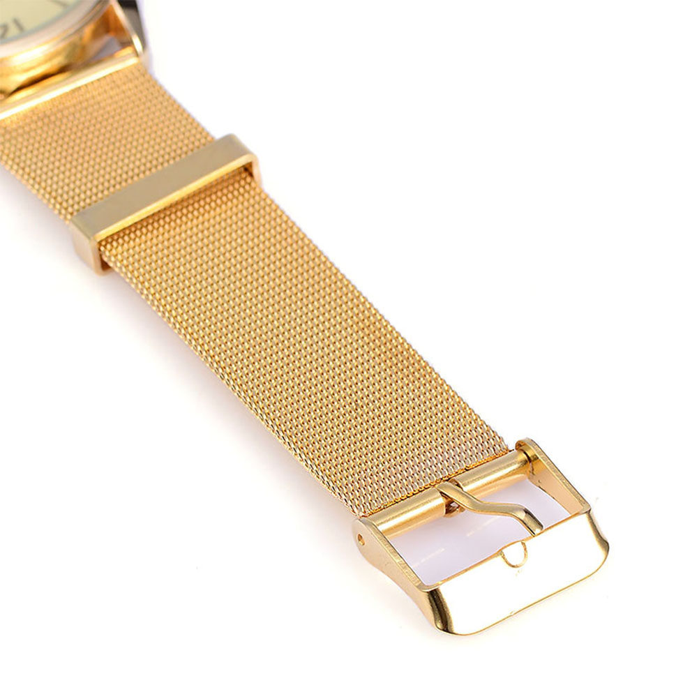 レディース クォーツ時計、ゴールドのメッシュベルト、エレガン - Luxury Watch Gift For Her のレビューと価格