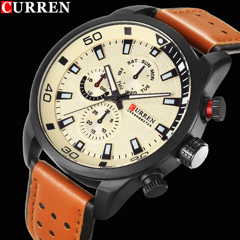 カレン-メンズ防水クォーツ時計,エレガントで高級ブランド,2 - Luxury Watch Investment のレビューと価格