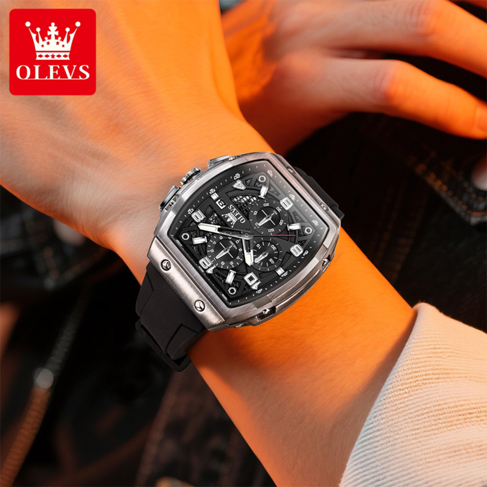 OLEVSメンズ腕時計2976高級ファッショントノー型クォー - Luxury Watch Maker のレビューと価格