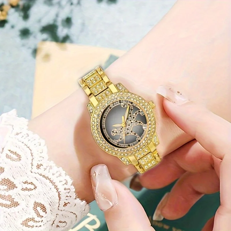 5個セット レディース腕時計 チーター柄 レオパード柄 クォ - Luxury Watch Gift For Her のレビューと価格