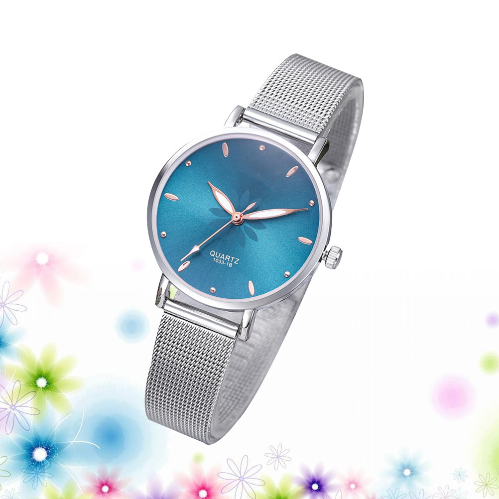 上品なレディースクォーツ腕時計。メッシュ合金製のブレスレット - Luxury Watch Gift For Her のレビューと価格