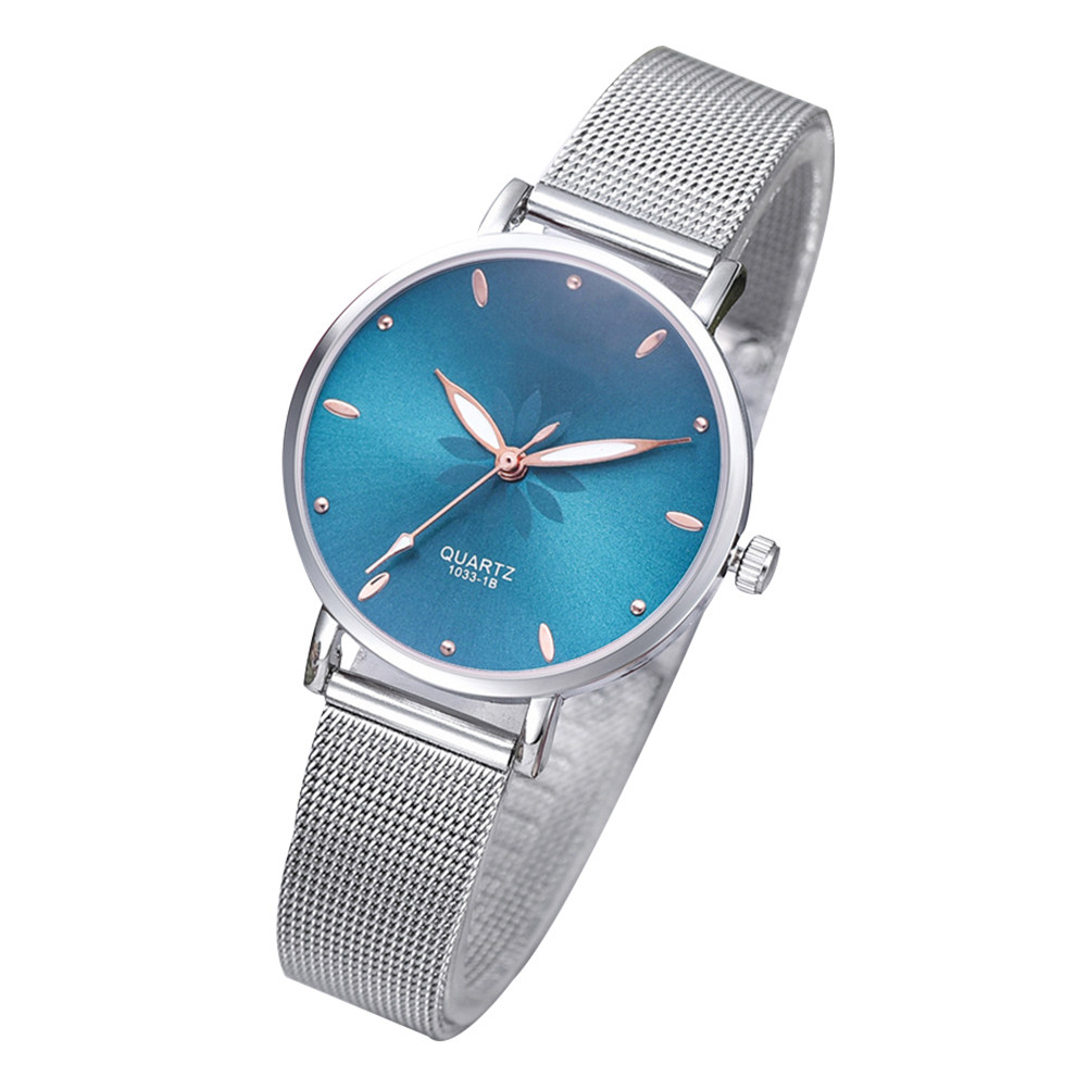 上品なレディースクォーツ腕時計。メッシュ合金製のブレスレット - Luxury Watch Gift For Her のレビューと価格