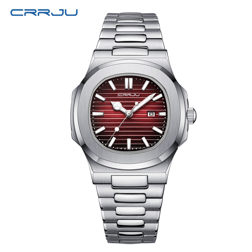 CRRJU トップの高級ブランドの男の腕時計スポーツ防水発光 - Luxury Watch Top 10 のレビューと価格