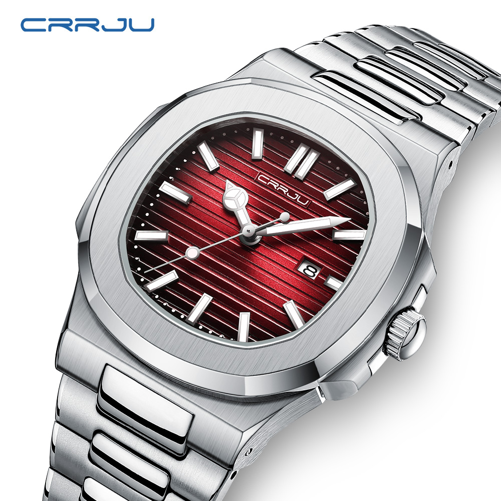 CRRJU トップの高級ブランドの男の腕時計スポーツ防水発光 - Luxury Watch Top 10 のレビューと価格