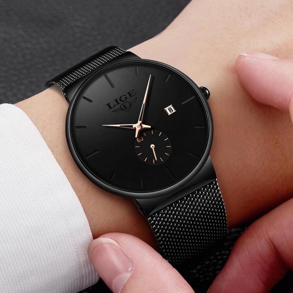 Ligeファッションメンズ腕時計トップブランド高級クォーツ時 - Luxury Watch Top 10 のレビューと価格