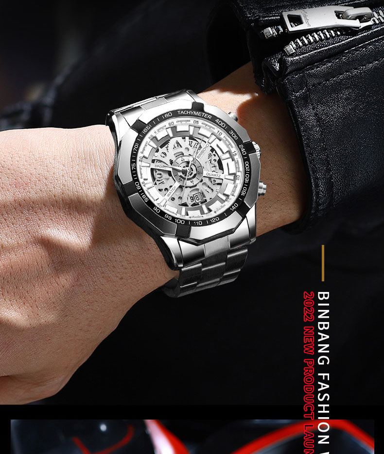 UTHAI メンズ腕時計ライト高級ブランドビジネス中空発光防 - Luxury Watch Maker のレビューと価格