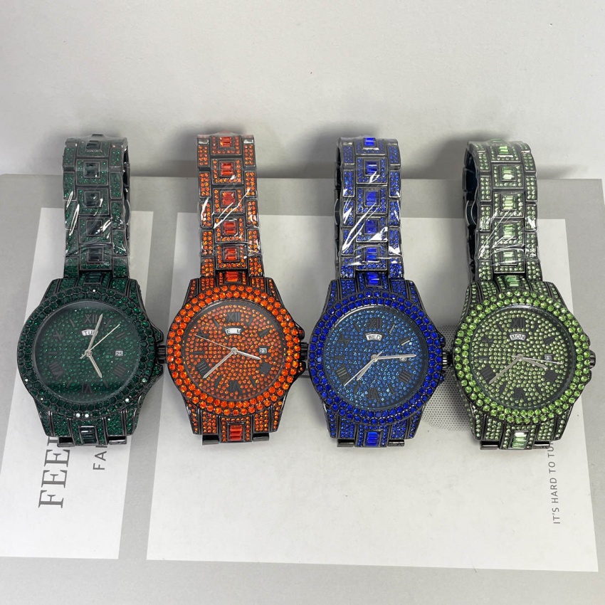 新しいラグジュアリーダイヤモンドウォッチ メンズファッション - Luxury Watch Iceberg のレビューと価格